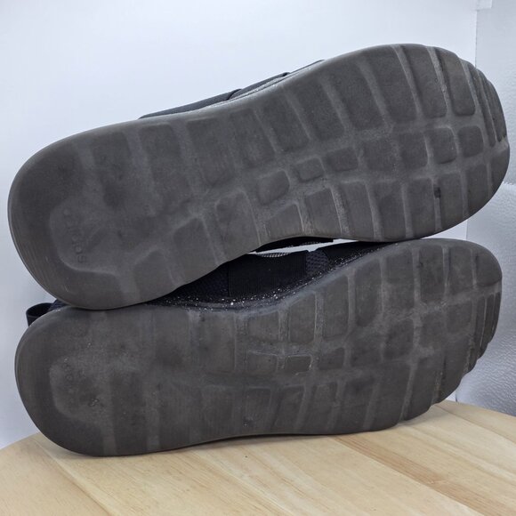 Adidas Lite Racer Adapt 6.0 Black/Black Mens 11 Slip On - Picture 8 of 11